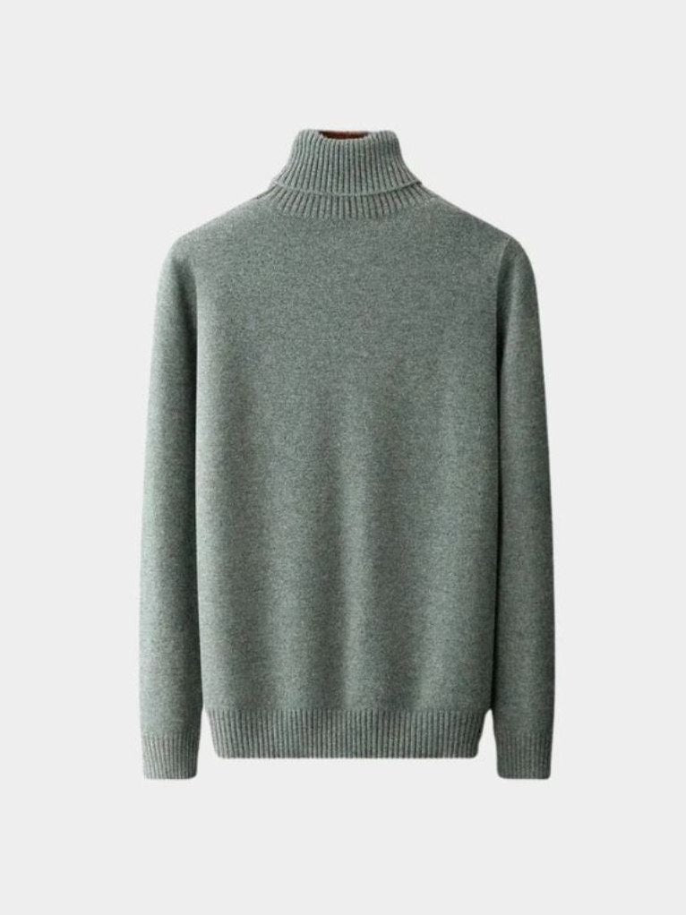 100% Merino Wool Turtleneck Sweater – Corsavi, view 9