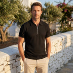 Amalfi - Men's Ultra-Comfort Polo Shirt, view 4