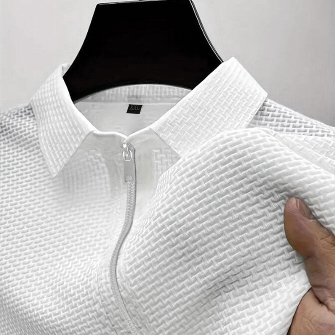 Amalfi - Men's Ultra-Comfort Polo Shirt, view 11