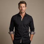 Men's Anti-Crease Tailored-Fit Dress Shirt, view 8