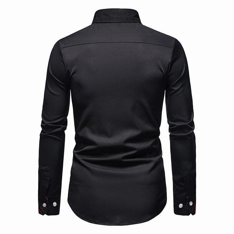 Men's Anti-Crease Tailored-Fit Dress Shirt, view 15