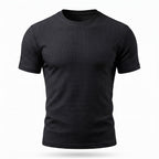 Arden - Men's Ultra-Comfort Crew Neck T-Shirt in Espresso Black