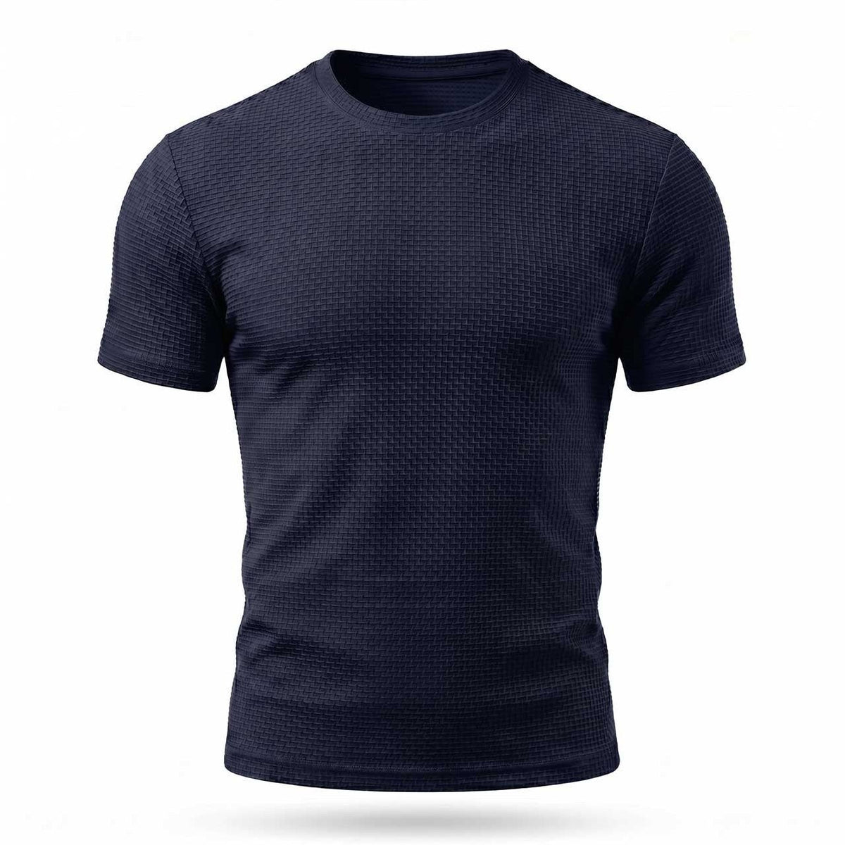 Arden - Men's Ultra-Comfort Crew Neck T-Shirt in Midnight Navy
