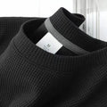 Bellagio - Men's Ultra-Comfort Waffle T-Shirt in Espresso Black