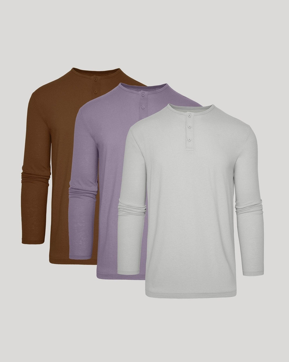 Brera - Men's Ultra-Comfort Long Sleeve Henley, view 1