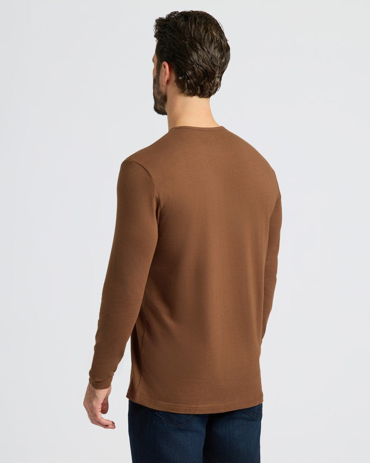 Brera - Men's Ultra-Comfort Long Sleeve Henley, view 6