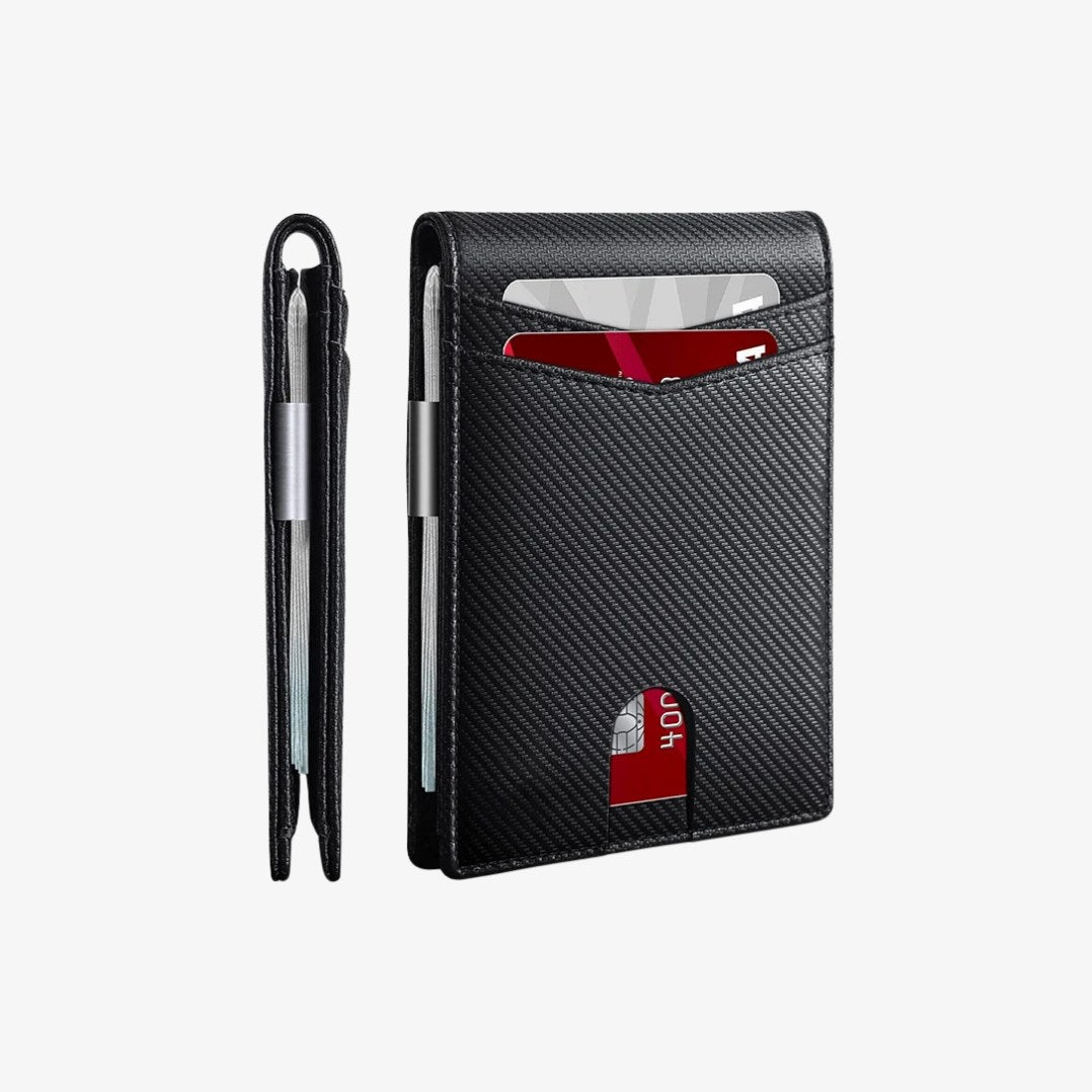 Buy 1 Get 1 Free | CarbonVault – Ultra Slim Carbon Fiber Wallet in Carbon