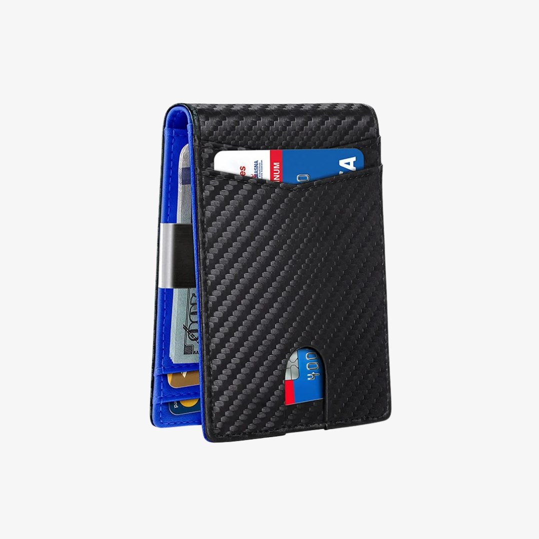 Buy 1 Get 1 Free | CarbonVault – Ultra Slim Carbon Fiber Wallet in Carbon Black