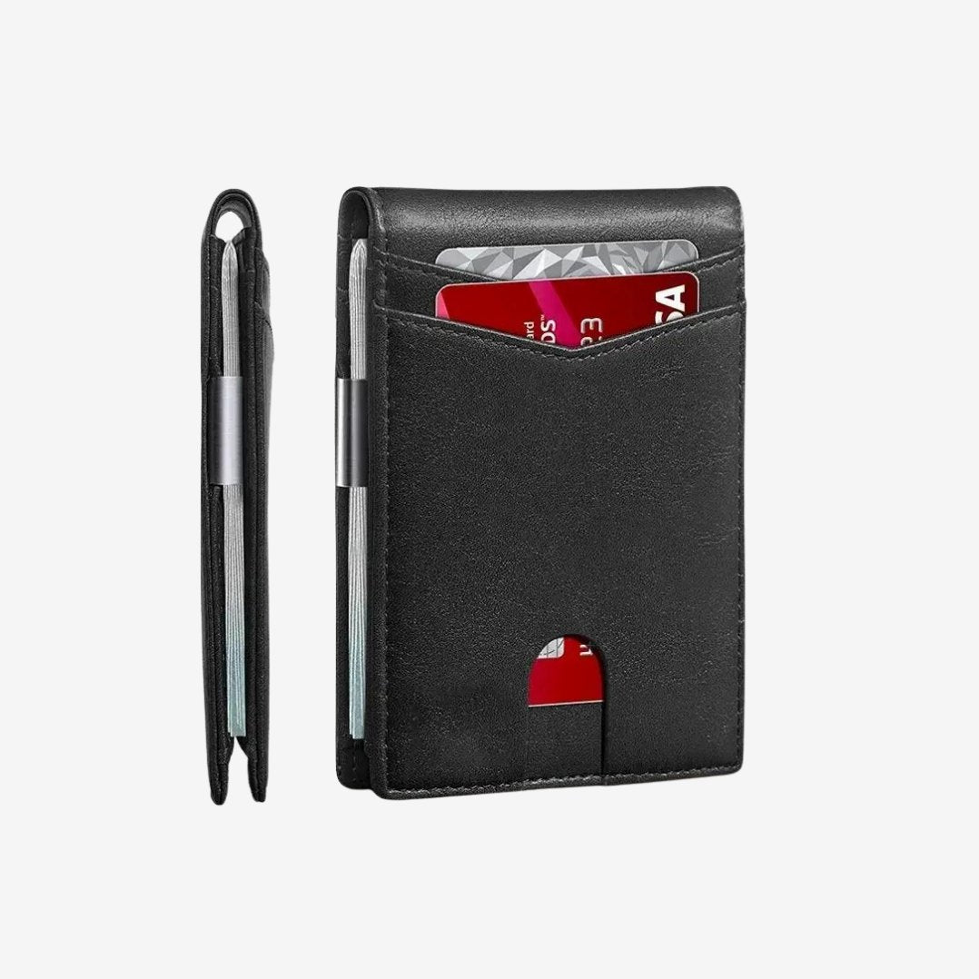 Buy 1 Get 1 Free | CarbonVault – Ultra Slim Carbon Fiber Wallet in Full Black