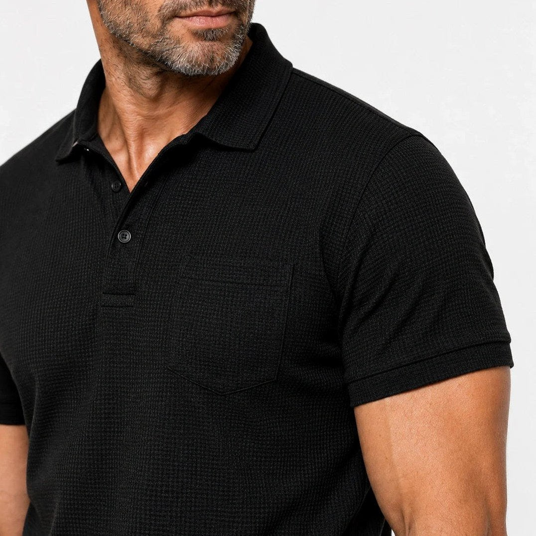 Capri - Men's Ultra Comfort Pocket Polo, view 3