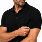 Capri - Men's Ultra Comfort Pocket Polo, view 4