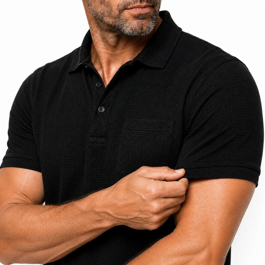 Capri - Men's Ultra Comfort Pocket Polo, view 4