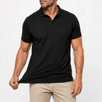 Capri - Men's Ultra Comfort Pocket Polo, view 6