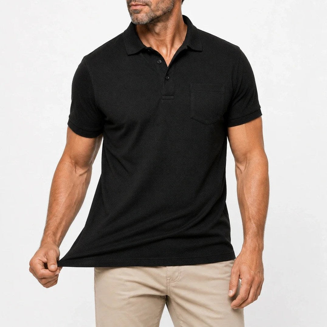 Capri - Men's Ultra Comfort Pocket Polo, view 6