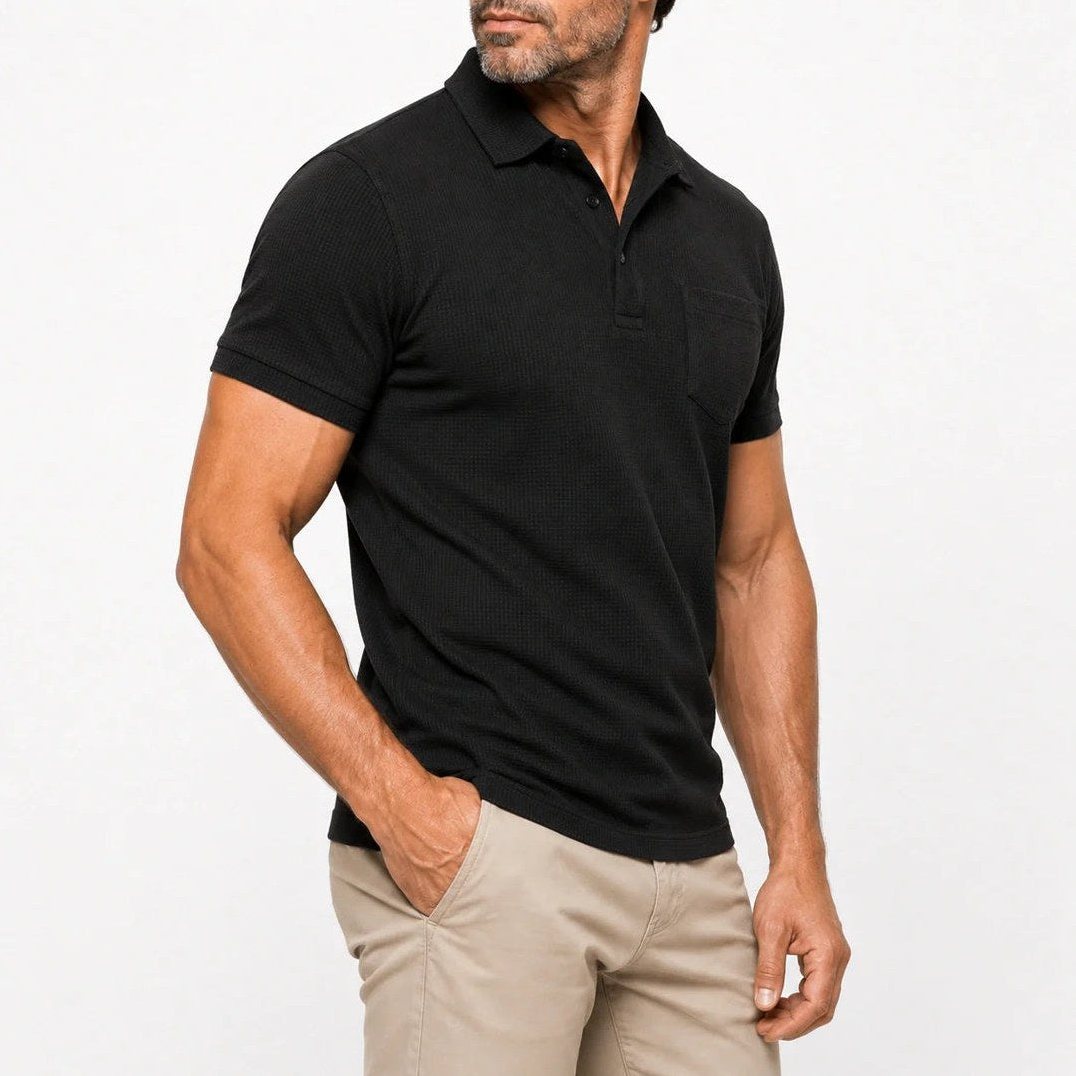 Capri - Men's Ultra Comfort Pocket Polo, view 7