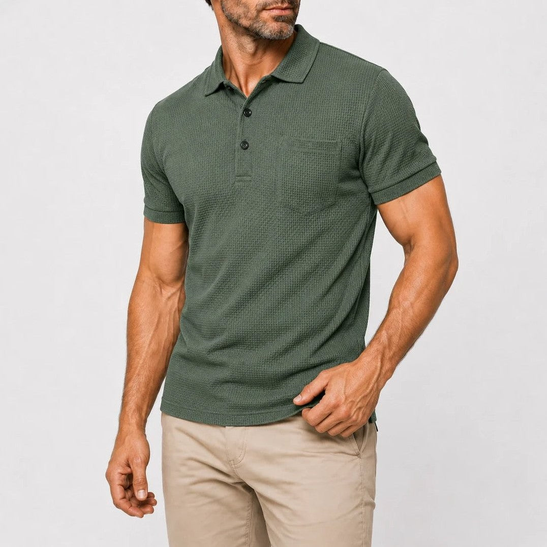 Capri - Men's Ultra Comfort Pocket Polo, view 15