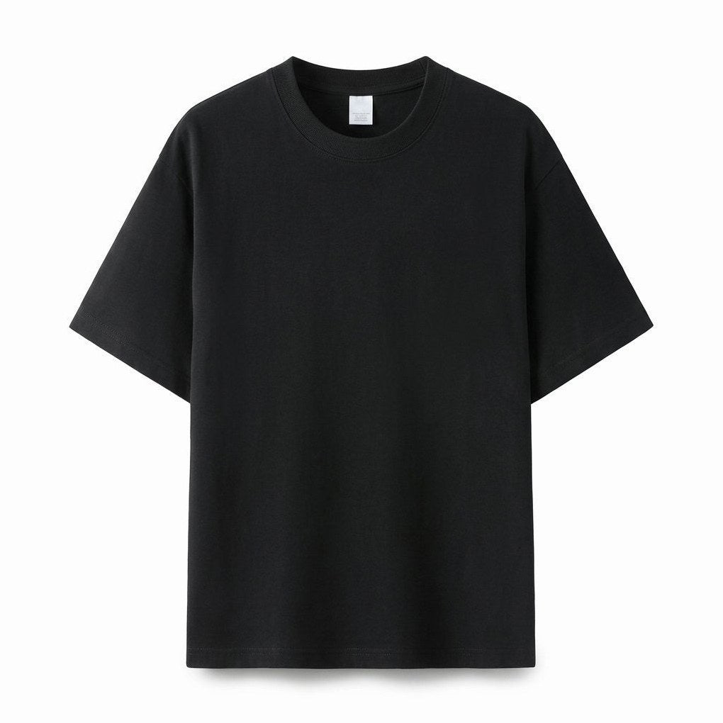 Cascais - Men's Ultra-Comfort Cotton T-Shirt in Espresso Black