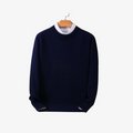 Corsavi Cashmere Crew for Men in Navy Blue