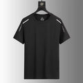 Davos - Men's Ultra-Comfort Active T-Shirt in Espresso Black