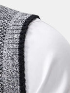 Elegant Full-Zip Sweater Vest – Corsavi, view 4