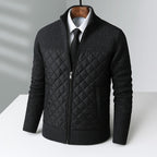 Elmore – Quilted Elegance Jacket in Black