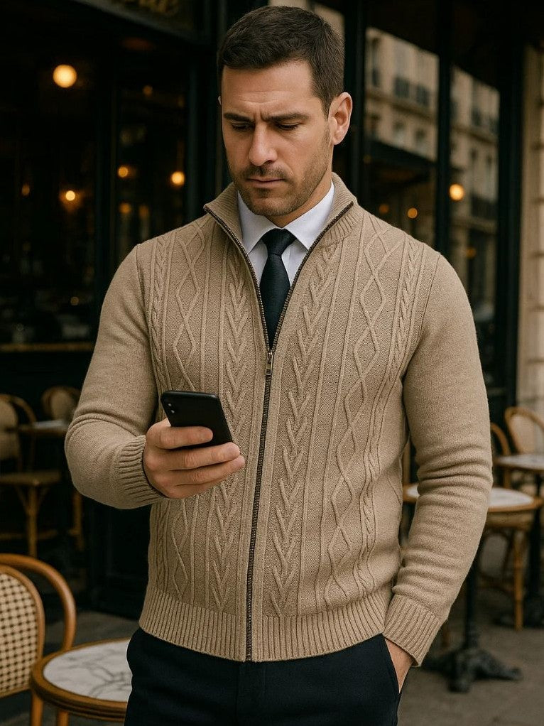 Essential Old Money Knit Sweater – Corsavi, view 3