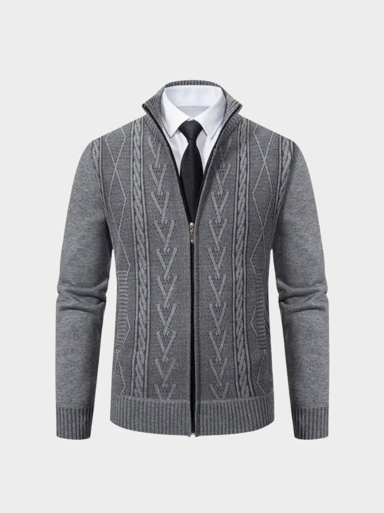 Essential Old Money Knit Sweater – Corsavi in Light Gray