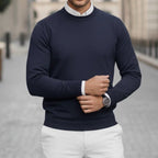 Everyday Casual Men’s Crew-Neck Sweater, view 4