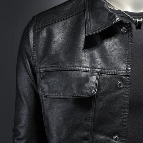 Harrison Forge Leather Jacket for Men, view 6