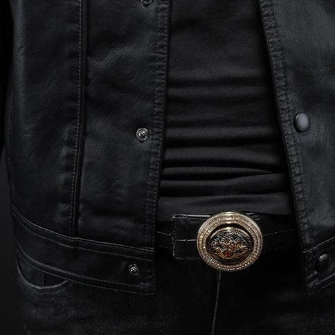 Harrison Forge Leather Jacket for Men, view 8