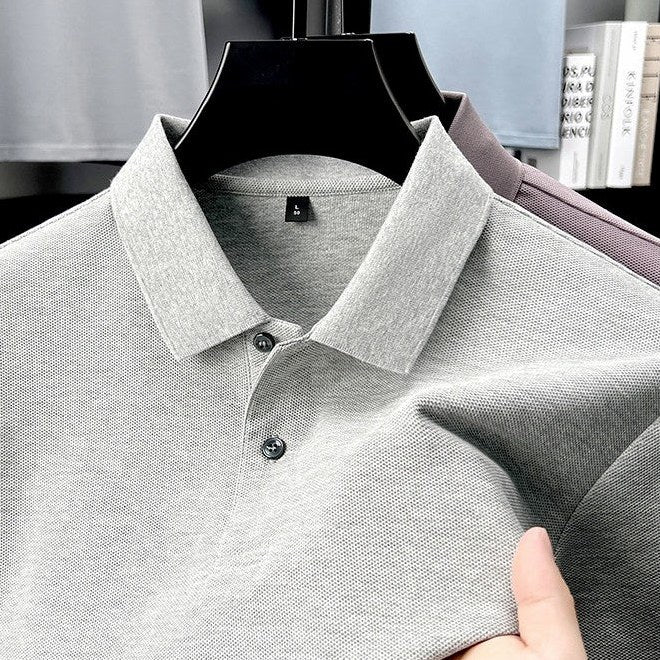 Ischia - Men's Ultra-Comfort Cotton Polo Shirt, view 3