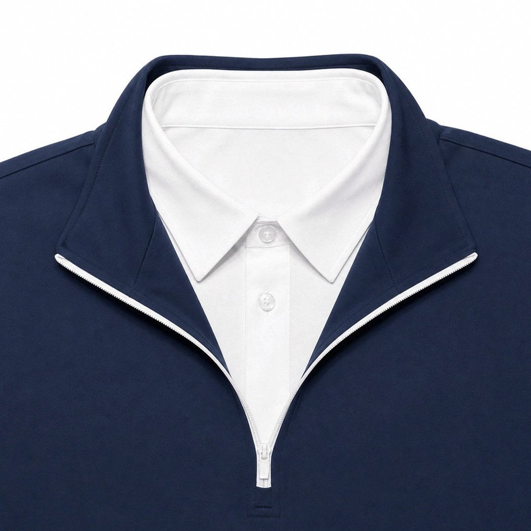 Leon - Men’s Ultra-Comfort 2-in-1 Quarter-Zip, view 3