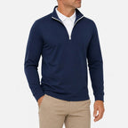 Leon - Men’s Ultra-Comfort 2-in-1 Quarter-Zip, view 6