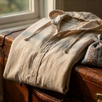 Linden Linen Pullover for Men, view 3