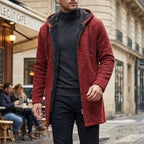 Locarno Knitted Hooded Winter Coat – Corsavi, view 4