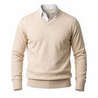 Men’s Cashmere V-Neck Sweater – Corsavi, view 10