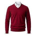Men’s Cashmere V-Neck Sweater – Corsavi, view 14