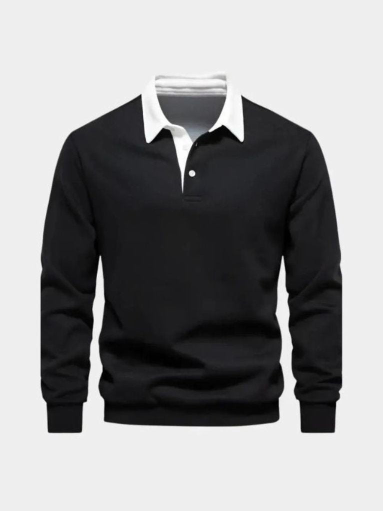 Old Money Essential Polo - Corsavi in Black