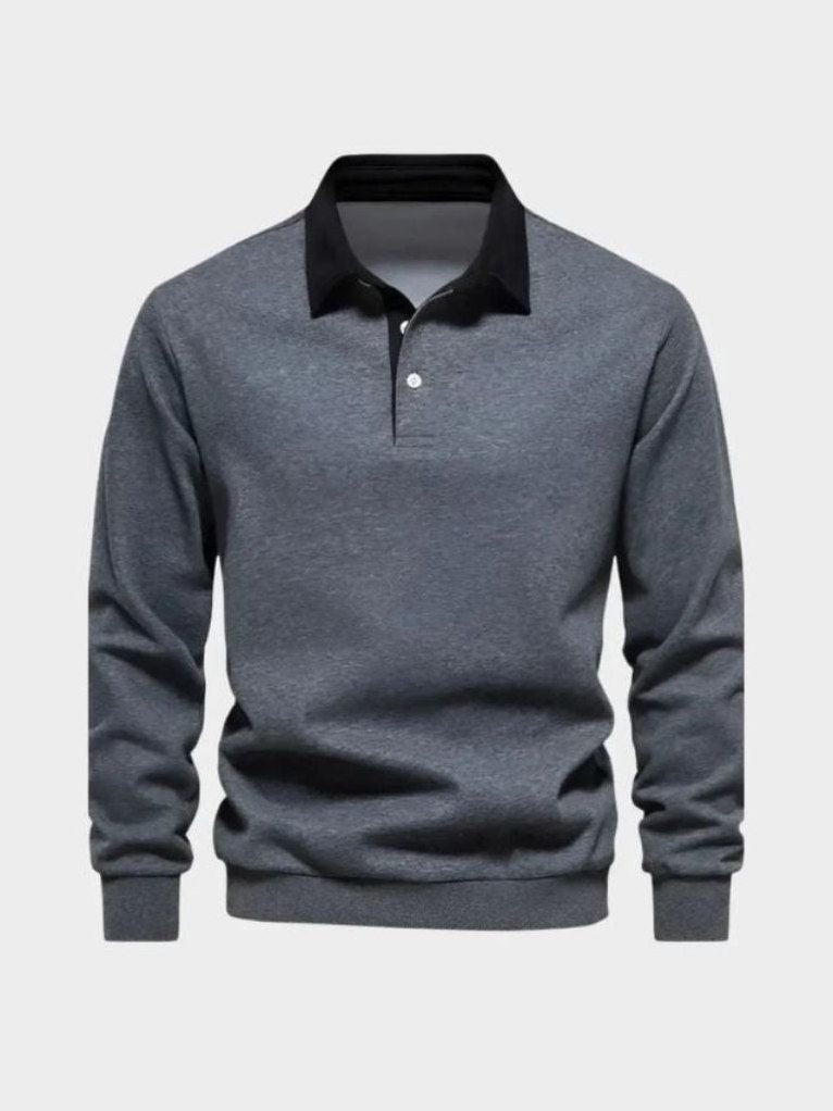 Old Money Essential Polo - Corsavi in Dark Gray