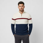 Quarter-Zip Jumper Sweater for Men, view 1