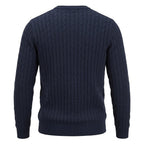 Robin | Men's Crew-Neck Cable Knit Sweater, view 2