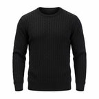 Robin | Men's Crew-Neck Cable Knit Sweater, view 12