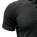 Siena - Men's Ultra-Comfort Henley Shirt, view 2