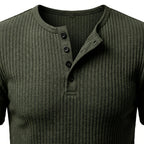 Siena - Men's Ultra-Comfort Henley Shirt, view 6