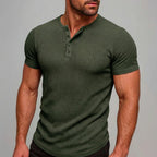 Siena - Men's Ultra-Comfort Henley Shirt, view 8