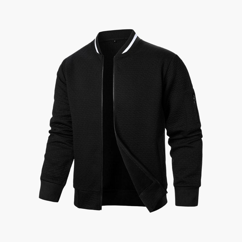 Corsavi Spring Bomber Jacket for Men in Black