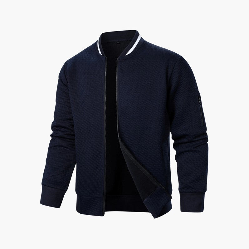 Corsavi Spring Bomber Jacket for Men in Navy Blue