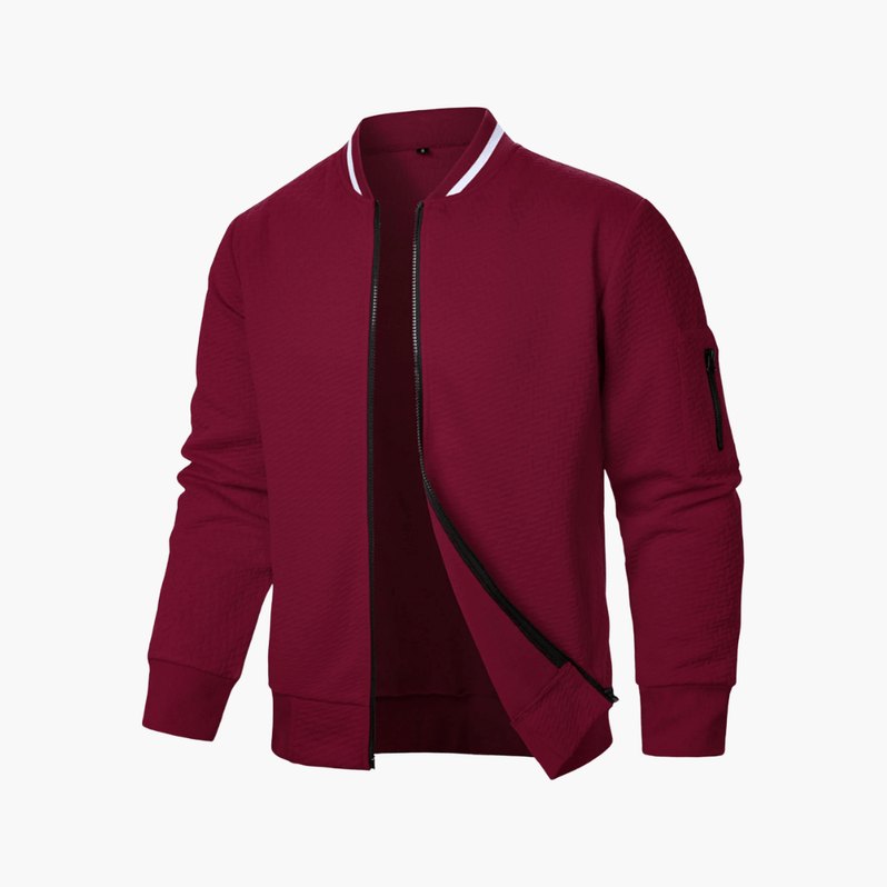 Corsavi Spring Bomber Jacket for Men in Red
