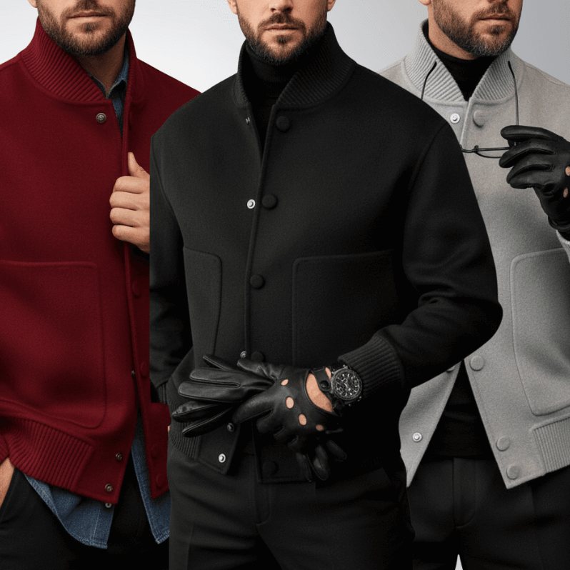 Théodore Refine Moreau Wool Jacket for Men, view 17