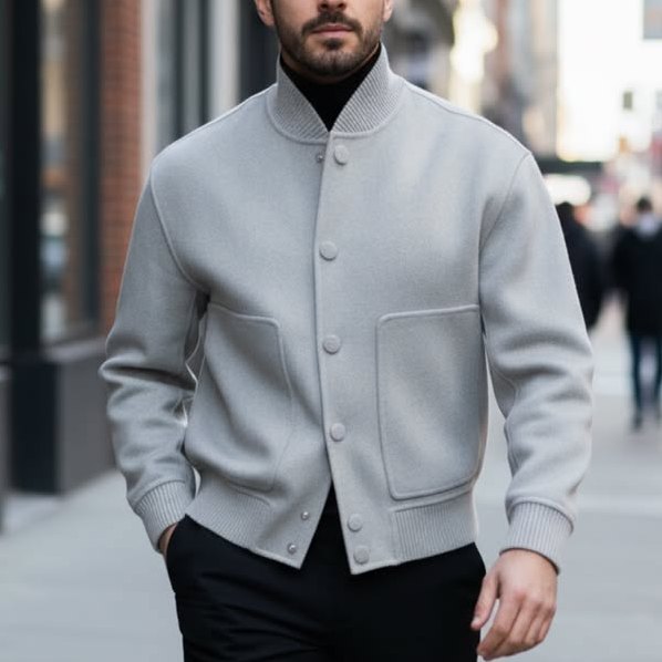 Théodore Refine Moreau Wool Jacket for Men, view 18